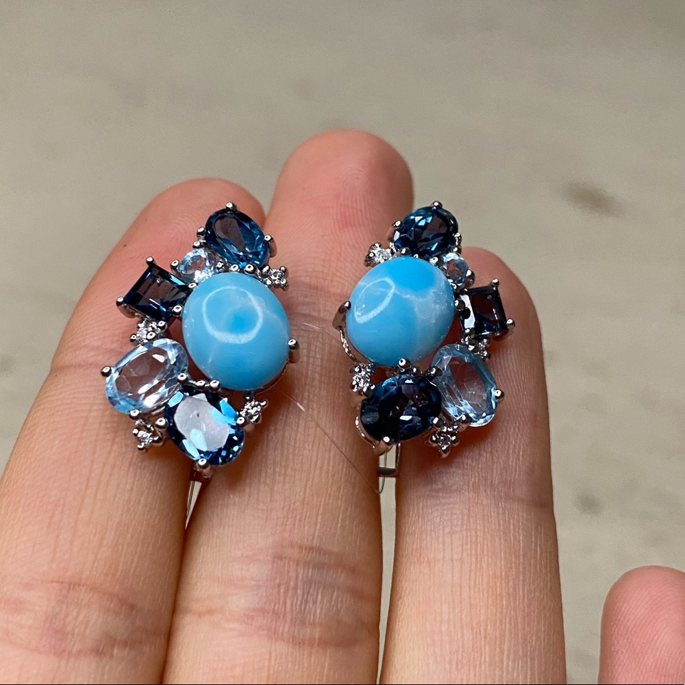 Sterling silver earring and ring | silver set